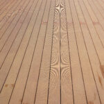 imitate wooden deck background lumber pattern